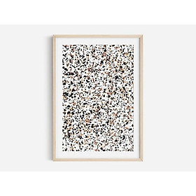 Tranh treo tường | Tranh nghệ thuật trừu tượng - Black Abstract Art Print, Splatter Abstract Art, Gallery Wall Art