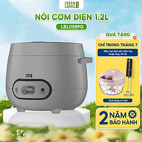 Mua Nồi cơm điện Lebenlang LBL0589 dung tích 1200ml  công suất 500W  thiết kế đơn giản hiện đại - hàng chính hãng