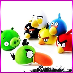 Bộ 7 con thú than hoạt tính khử mùi hôi trên xe hơi,hình Angry birds-màu ngẫu nhiên 206141-5