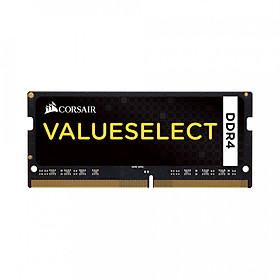 Ram laptop Corsair Value Select DDR4 8GB (1x8GB) Bus 2133Mhz SODIMM CMSO8GX4M1A2133C15 - Hàng Chính Hãng