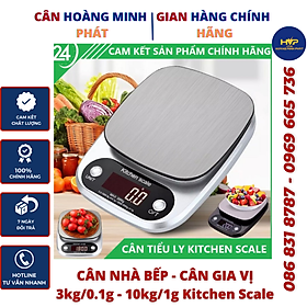Cân thực phẩm điện tử mini cầm tay - đồ dùng gia dụng nhà bếp thông minh- Cân điện tử thực phẩm cho nhà bếp 10kg/1g - 3kg/0.1g Kitchen Scale - cân tiểu ly điện tử kèm pin siêu tiện lợi[ CÂN HOÀNG MINH PHÁT