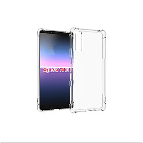 Ốp lưng Tcase dành cho Sony Xperia Mark III Series, Ốp Chống Sốc dẻo trong suốt- Hàng Chính Hãng