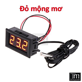 Mua Nhiệt Kế Đồng Hồ Đo Nhiệt Độ Led 12V