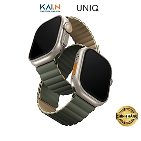 Dây Đeo Dux Uniq Dành Cho Apple Watch Ultra 2 / 1, Apple Watch Series 9-1/SE/SE 2022 Size 44/45/49mm, UNIQ Revix Reversible Magnetic_ Hàng chính hãng