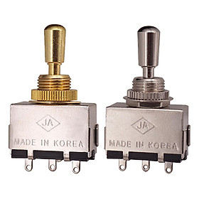 3 - Way Tone Toggle Selector Switch Silver for Les Paul