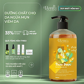 Sữa Tắm Thảo Dược The FleurA Dưỡng Da Ngăn Mụn Cơ Thể