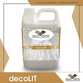 Mua decoLIT - Hoá chất Tăng Cứng Liquid Hardener sàn bê tông công nghệ lithium silicate DECO CRETE