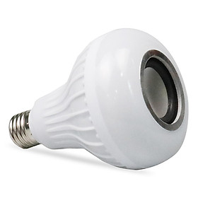 Bóng đèn âm nhạc thông minh LED E27, thay đổi 13 màu sắc, điều khiển từ xa, 4 chế độ, bluetooth 4.0