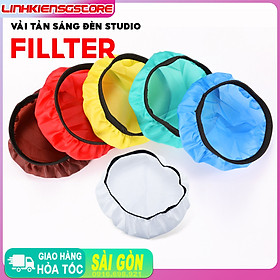Mua Vải Tản Sáng 6 Màu Dùng Cho Chụp Ảnh Tấm Phủ Khuếch Tán Mềm & Đèn Studio Tấm Vải Che Ánh Sáng