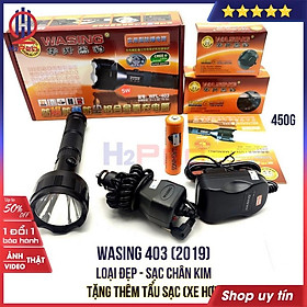 Mua Đèn pin cầm tay siêu sáng WASING 403 H2Pro