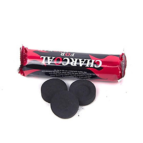 Mua 10 viên Than xông trầm miếng-bột gỗ-thảo mộc-nhựa cây