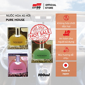 Nước hoa ô tô cao cấp Soft99 Pure Pouse K-55 K-56 K-57 100ml