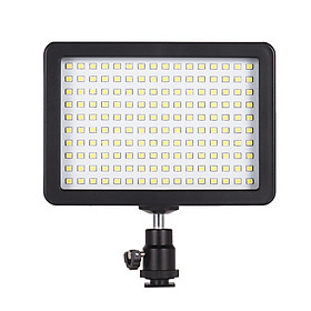 Đèn LED Nhiếp Ảnh Andoer Với Dải Ánh Sáng 5600K Với Công Tắc Điều Chỉnh Độ Sáng Và 3 Tấm Lọc Màu Cho Chụp Ảnh Video Dành Cho Canon Nikon Pentax Máy Ảnh Và Máy Quay Phim DSLR Sony Olympus Đen