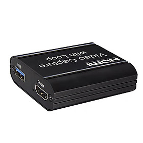 Thẻ Ghi Video USB Độ Phân Giải Cao 4K-Đa Phương Tiện 1080p Với Vòng Lặp