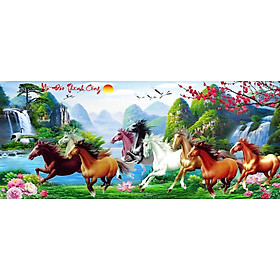 Mua Tranh thêu chữ thập mã đáo thành công LV3531 165 x 75 cm - chưa thêu