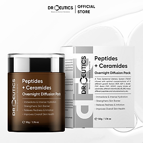 DRCEUTICS - Kem Dưỡng Phục Hồi Da Chứa Peptides Và Ceramides Overnight Diffusion Pack 50g