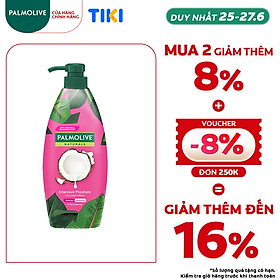 Dầu gội xả 2in1 Palmolive thiên nhiên 600ml 