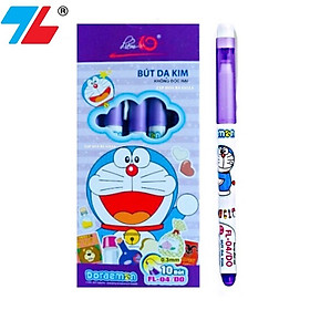 Bộ 10 bút lông kim thiên long - doraemon fl-04/do