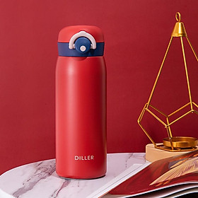 Mua Bình giữ nhiệt 480ml có nắp bật và khoá an toàn thời trang DILLER