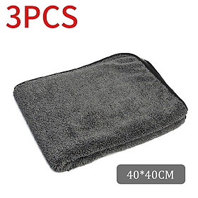 Phụ kiện rửa xe Coral Fleece Auto Towel Dày Detailing Vệ sinh Chăm sóc xe Giặt sạch Vải