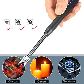 Que thắp nến sạc USB xoay 360 độ Q1022