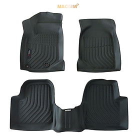Thảm lót sàn ô tô xe Peugeot 2008 (sd) nhãn hiệu Macsim chất liệu nhựa tpe cao cấp