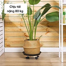 Mua Đế chậu cây có bánh xe Tròn R40 (chịu lực 200kg)