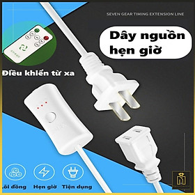 Mua Dây cắm nguồn hẹn giờ đèn đốt nến thơm - Hẹn giờ 2 4 6 8 12H  có điều khiển từ xa tiện dụng
