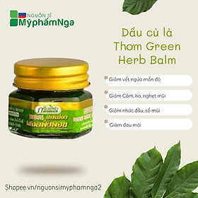 Dầu cù là Thơm Green Herb Balm Thái Lan