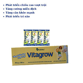 Thùng sữa bột pha sẵn VITAGROW 180ml (48 hộp - 180ml) - Tăng chiều cao vượt trội