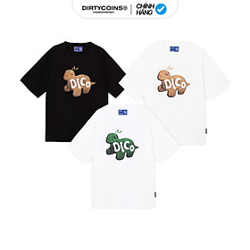 Dico Áo thun Lil Dino Green T-shirt - White