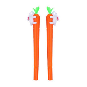 Combo 2 bút thỏ ôm carot 