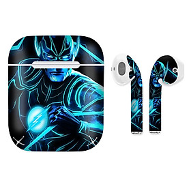 Mua Miếng dán skin chống bẩn cho tai nghe AirPods in hình siêu anh hùng - SAH0049 (bản không dây 1 và 2)