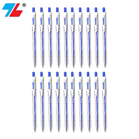 Hộp 20 cây bút bi Thiên Long TL-079 ngòi 0.5mm - Màu Xanh