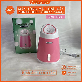 Máy xông mặt hoa quả ZONEHOUSE, máy xông hơi mặt trái cây, vòi phun mạnh, làm nóng nhanh - Hàng Chính Hãng