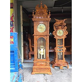 Mua Đồng hồ đứng gỗ hương mẫu tháp dây 2 1m