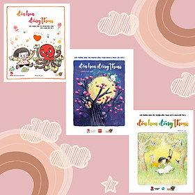 Combo 3 cuốn tuyển tập truyện ngắn cho thiếu nhi- Đóa hoa đồng thoại Vol1.2.3 - Giải thưởng sáng tác truyện Đồng Thoại tại Việt Nam