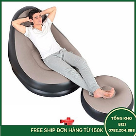 Mua Ghế Đệm Hơi Tựa Lưng Tặng Kèm Bơm Điện 2 Chiều - Free Ship Toàn Quốc
