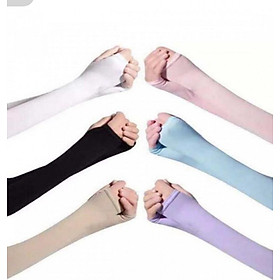 Bộ găng tay đi nắng xỏ ngón 