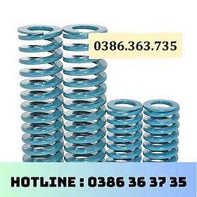 Lò xo công nghiệp , lò xo nén Tiêu Chuẩn Mỹ Màu Xanh Lam Phẳng Lò Xo Nén Độ Bền Cao Lò Xo Nén Lò Xo 10 12 14 16 19-38
