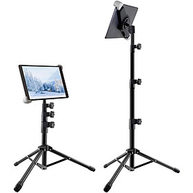 Hình ảnh Giá Đỡ Đứng hỗ trợ livestream chụp ảnh quay phim Cho Tablet 7-12inch Stand By Me Xoay 360 độ - thiết kế chắc chắn tặng kèm bao đựng
