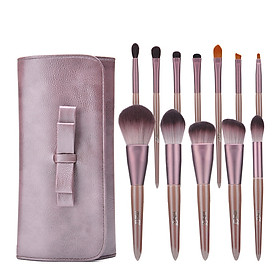Charm Silk (MSQ) 12 Grapes Makeup Brush Set Beginner Complete Brush Makeup Brush Eye Shadow Brush Foundation Brush Lip Brush Blush Brush Brow Brush