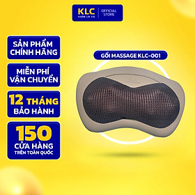 Gối Massage Cổ Vai Gáy KLC-001 giúp thư giãn, giải toả cơn đau nhức giảm stress hiệu quả.