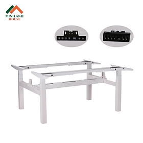 Mua Bàn đôi nâng hạ 4 motor 3 phân đoạn MAH-DD43