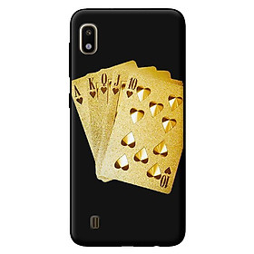 Ốp lưng cho Samsung Galaxy A10 nền đen ách 3 - Hàng chính hãng