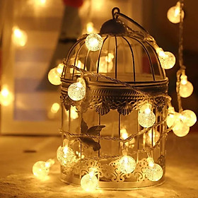 Đèn led pha lê trang trí 3m tặng kèm pin AA
