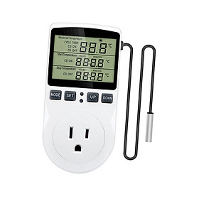 Digital Temperature Controller Thermostat Timer for Terrarium Farm Household