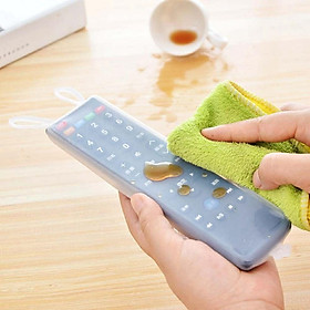 Mua Bọc Điều Khiển (Remote) Tivi  Điều Hòa Bằng Nhựa Silicon Dẻo Trong Suốt Tai Thỏ có sỉ