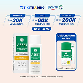 Kem chống nắng cho da dầu mụn Acnes Blemish Control Sunscreen 50g