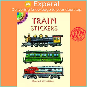 Sách - Train Stickers by Bruce Lafontaine (UK edition, paperback)